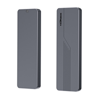 Boîtier adaptateur externe USB 3.2 Gen 2 en aluminium CNC pour SSD M.2 NVMe, lecteur de disque SSD externe basé sur PCIe uniquement pour NVMe