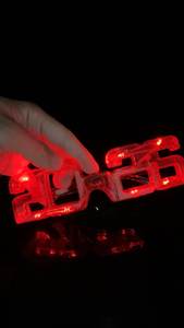 8 أضواء رقمية مضيئة نظارات ، 8 أضواء حفلة عشية العام الجديد ، نظارات ليد وامض ألعاب - Product Image 3