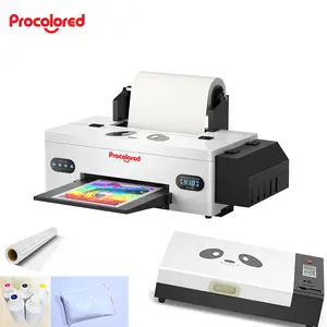 Impressora PET A3 A4 l1800 Toner DTF para tecido de camisetas e camisetas, filme branco DIY, impressora DTF