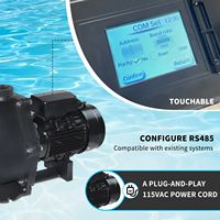 Bomba de Piscina Jade J20008MS de 2.2kW, Tres Velocidades, 220V 50Hz WEF 4.4, Certificación ETL CE, Ultra Silenciosa y Potente, 2 Pulgadas, para Piscinas y Spas