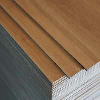 Panneau mural décoratif moderne en bois de 8 mm, finition charbon, feuilles de placage de bois imperméables pour la décoration intérieure de villas et de chambres