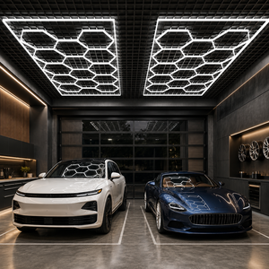 Hexagonal Design RGB Dimmable Car Wash Tunnel LED <b>Lights</b> Waterproof IP65 for Garden Road Hotel Use Aluminum Alloy Construction - Product Image 6