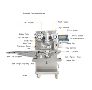 เครื่องทำชูโรส์อัตโนมัติ ความจุสูง 220V ระบบขึ้นรูปแป้งไส้ใน - Product Image 3