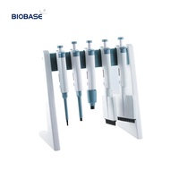 Pipette de laboratoire électronique Biobase Affichage numérique 0.5 ~ 1000 microlitre Volume réglable Pipette électronique automatique