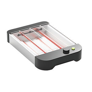 Logotipo personalizado hogar automático eléctrico barato largo tostadora máquina tostadora plana pan 600W eléctrico tostadora plana - Product Image 2