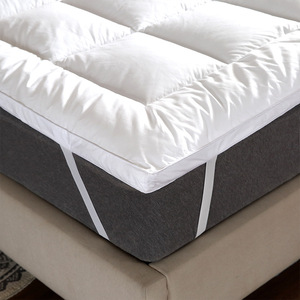 Wholesale Hotel Mattress <b>Pad</b> Quilted Protector Soft Breathable <b>Bed</b> YM001 Soft Breathable Material Provides Comfort and Enhances - Product Image 4