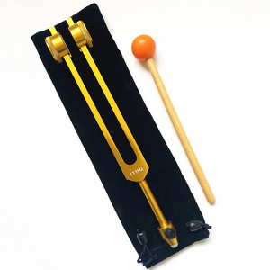 Diapasón de aleación de aluminio 111, diapasón 112.45, diapasón para yoga, disponible en varios colores, viene con funda de tela. - Product Image 1