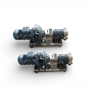 Ace Stainless Steel Sanitary Frequency Converter Rotor Lobe Pump - Product Image 3