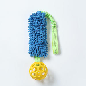 Wholesale Eco-Friendly Soft Chew Toy Colorful BB <b>Rings</b> Ball for Dogs Interactive Bite-Resistant Pet Hiding Food Toys - Product Image 6