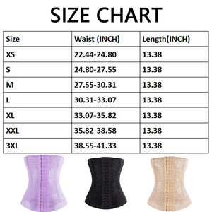 XS-3XL adelgazante de acero, faja reductora, moldeadora de cintura, <span class=keywords><strong>Torso</strong></span> largo - Product Image 6