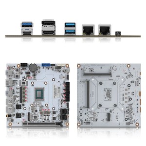 Placa base NAS 2x10G LAN de 8 bahías <span class=keywords><strong>AMD</strong></span> R7 8845HS USB4 2*2 a 8 * SATA 2xNVMe PCIEX16 2xDDR5 17x17 placa base Mini ITX Firewall - Product Image 4