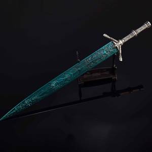 Elden Ring y Bloodborne arma de juego periférico sagrado <span class=keywords><strong>Moonlight</strong></span> gran espada juguete espada colección adornos artesanales de metal - Product Image 3