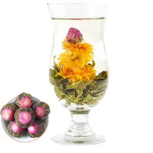 Top Grade Blooming Flower Tea Individually Pack Chinese Blooming Tea Flower Organic Blooming Tea