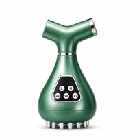 Brosse de massage électrique sans fil alimentée par USB avec télécommande, batterie au lithium, outil Gua Sha AW-526, multifonctionnelle, automatique, pour le corps