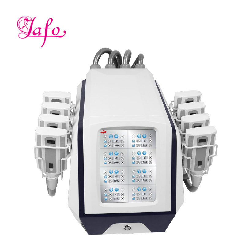 30 minutes only! cryo plates slimming device for fat cellulite removal cryolipolysis plate 8 pcs LF-271