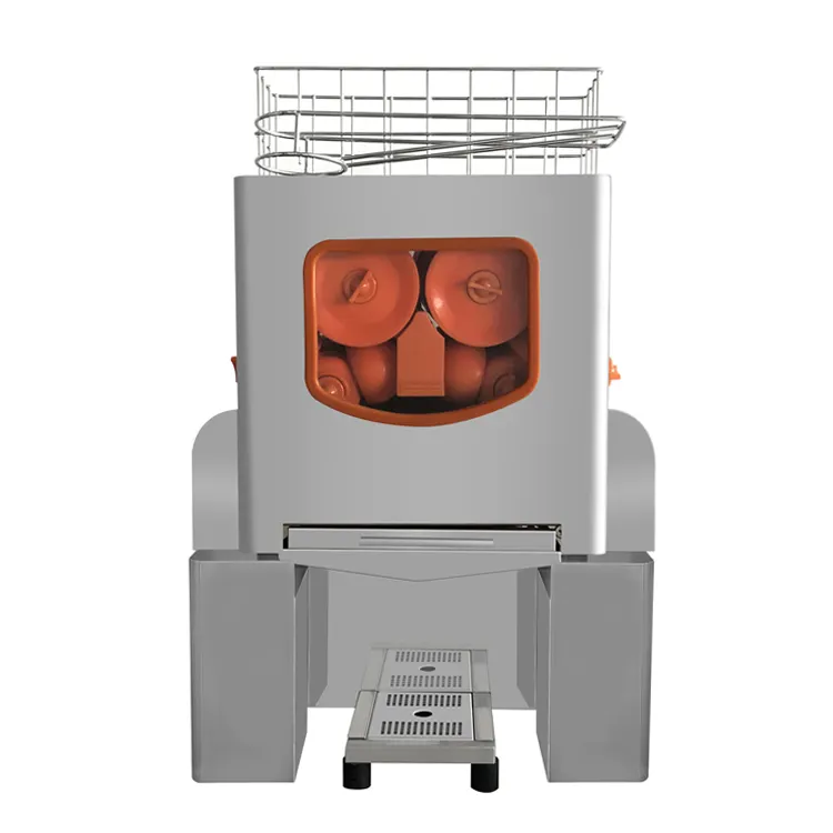 Espremedor de laranja automático comercial para EUA, frete grátis, máquina automática para fazer suco de frutas