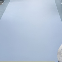 Revêtement de sol en PVC homogène moderne et minimaliste, résistant à l'usure, effet caoutchouc, imperméable et ignifuge, avec revêtement UV