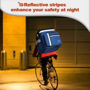 Échantillon gratuit Sac de livraison de pizza-Sacs à pizza isolés pour la livraison, parfaits pour le transport personnel et professionnel de pizza - Product Image 4