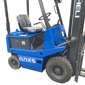 Chariots élévateurs électriques d'occasion de haute qualité avec chargeur de batterie et moteur, provenant de Chine, capacités de 1 tonne, 1,5 tonne, 2 tonnes, 3 tonnes, 5 tonnes - Product Image 1