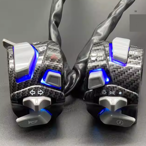 สวิตช์จุดระเบิด/ไฟ/ไฟเลี้ยว/แตร พร้อมไฟส่องสว่าง สำหรับมอเตอร์ไซค์ ปุ่มเปิด/ปิด - Product Image 5