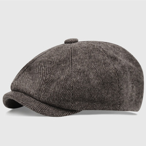 Gorro de Estilo Británico Vintage para Hombre, Gorra de Béisbol de Algodón para Mujer, Estilo Newsboy, para Verano - Product Image 5