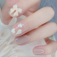 Nouvelle conception, vente en gros, ongles pressés en ABS de haute qualité, faux ongles, couverture complète des doigts, pré-conçus, respectueux de l'environnement, art des ongles