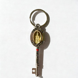 Portachiavi in Metallo <span class=keywords><strong>a</strong></span> Tema <span class=keywords><strong>Siviglia</strong></span> - Forme Personalizzate Cattedrale e Ballerina di Flamenco Souvenir - Product Image 5