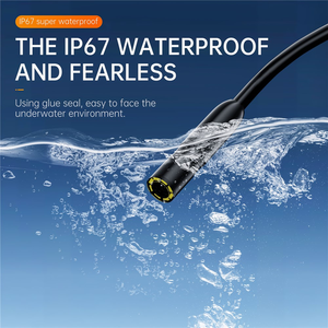 Endoscope industriel P380 HD 1080P, écran IPS de 4,3 pouces, caméra boroscope avec objectif de 8 mm, 5 m, étanche IP67 pour l'inspection des tuyaux - Product Image 4