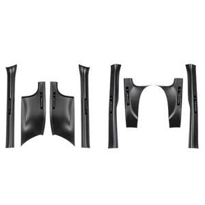 Apto para <span class=keywords><strong>Tesla</strong></span> <span class=keywords><strong>Model</strong></span> Y/<span class=keywords><strong>3</strong></span>. Barras Protectoras para Estribos Internos y Externos de Automóviles, Fabricadas en ABS, Protegen los Estribos de la Suciedad - Product Image 1