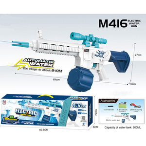 Điện Súng Nước Tự Động Áp Lực Cao Mạnh Mẽ Phun Nước M416 Phun Nước Đồ Chơi Trẻ Em Bé Trai Đồ Chơi - Product Image 4