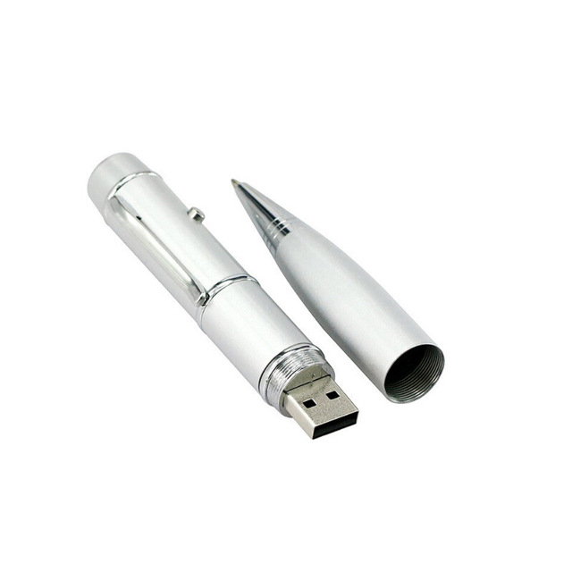 Gitra USB Flash Drive Laser Pointer Ball Pen Custom Logo 1GB Pendrive 1GB 2GB 4GB 8GB 16GB 32GB 64GB