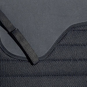 Novedad en Equipamiento Ecuestre: Manta de Silla de Montar Negra para Salto y Carreras de Caballos, Almohadillas Numnahs - Product Image 3