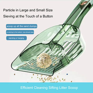 Grand <span class=keywords><strong>Tamis</strong></span> Fendu Tofu Bentonite Argile Litière pour <span class=keywords><strong>Chat</strong></span> 10kg Sable avec Trous Minuscules Pet Hamster Cat Merde Scooper Nettoyage - Product Image 2