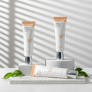 Tube souple personnalisé par le fabricant, conteneur cosmétique de 15 ml à 50 ml, tube vide en plastique à presser pour crème solaire, emballage - Product Image 1