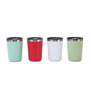 แก้วกาแฟสแตนเลส 304 แบบใหม่เรียบง่าย เก็บความร้อน-เย็น พร้อมหลอดดูด พกพาสะดวก ใช้ได้ทั้งที่ออฟฟิศและในรถยนต์ เหมาะสำหรับเป็นของขวัญ - Product Image 5
