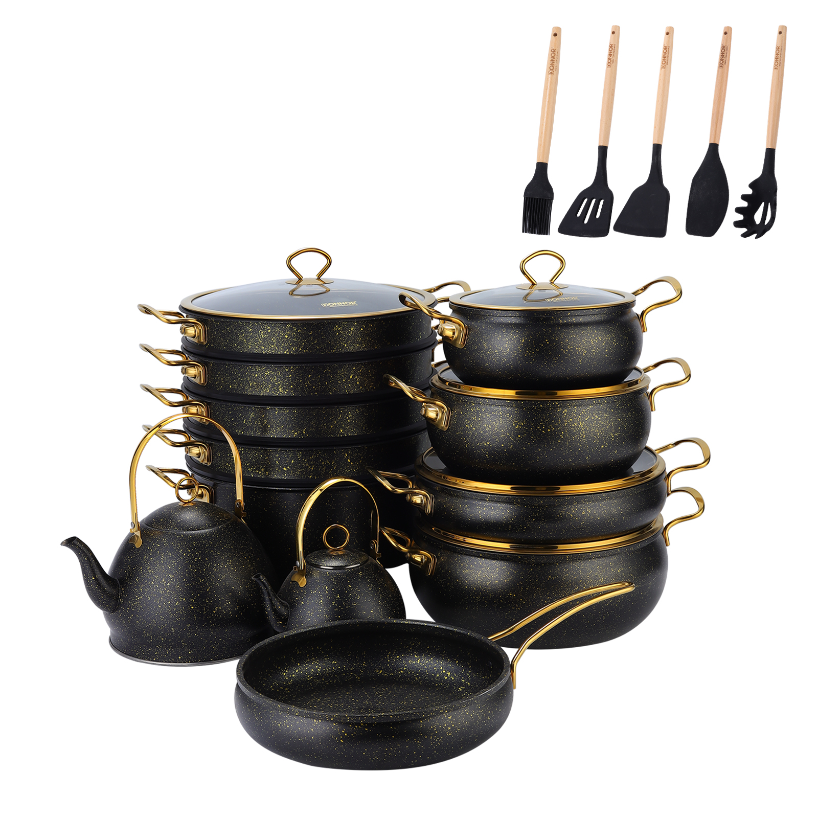 24pcs-Noir