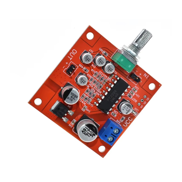 PT2399 Karaoke Reverb Board Microphone Amplifier Effect Module DC 6-15V Replacement for M65831