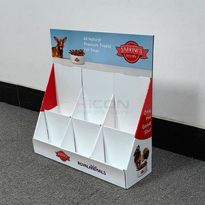 2 Tier Pop Up các sản phẩm các tông hiển thị đứng, carton sóng tầng hiển thị kệ, giấy hiển thị đứng kệ đơn vị - Product Image 3