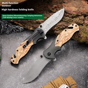 Cuchillo Plegable de Acero Inoxidable de Alta Dureza, Cuchillo Multiusos Portátil para el Hogar, Frutas y Supervivencia en Campamentos - Product Image 2