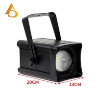 Projecteurs LED COB AICPOSE haute performance 100W avec zoom pour fêtes et mariages, lumière blanche froide et chaude