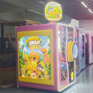 Machine à photos de dessins animés, distributeur automatique de photos, machine à créer des autocollants magnétiques personnalisés, borne d'impression de photos instantanées en libre-service - Product Image 2