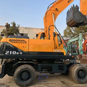 Vente flash : Excavatrice sur pneus Hyundai 210W-9 d'occasion, excavatrice Hyundai d'occasion à vendre - Product Image 6