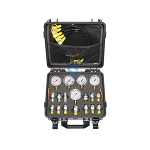 Kit de test <span class=keywords><strong>hydraulique</strong></span> pour machines de construction XZTK-60K, manomètre, instruments de mesure de pression, outil de test - Product Image 1