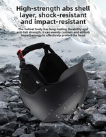 Casque de ski professionnel homologué CE 2026, nouveau modèle, chaud, pour adulte, unisexe, réglable, pour activités de plein air