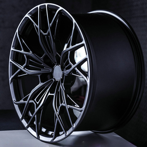 Jantes en aluminium forgé sur mesure, finition gris mat, 18-21 pouces, 5x112/120, 25 mm, 5x114.3 pour Série 5 F10, Série 3 I3 - Product Image 1