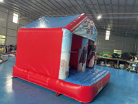 Venta al por mayor comercial niños inflable Combo saltar Castillo Casa de rebote con tobogán para alquiler de fiesta