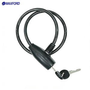 Lucchetto a Cavo MAXFORD per Bicicletta, Utensili Manuali OEM di Buona Qualità, Lucchetto con Chiave Impermeabile, Accessori per Bici e Scooter - Product Image 1