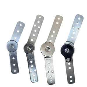 Watch Hinge Iron Multi Angle Adjustable Furniture Hardware Surface Mount <b>Silver</b> - Product Image 5