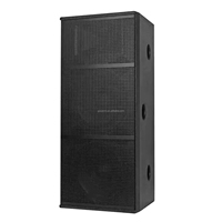 Gooermi DS-215 Haut-parleur passif à 2 canaux de 15 pouces 8 ohms à aimant néodyme avec contour métallique - Utilisation professionnelle sur scène PA/FOH Durable