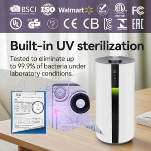 Humidificateur d'air ultrasonique intelligent 3,5 L avec écran tactile LED et diffuseur d'huiles essentielles pour hôtels - Product Image 3